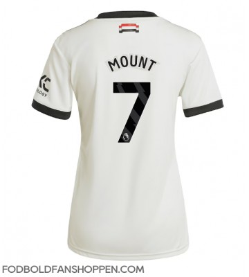 Manchester United Mason Mount #7 Tredjetrøje Dame 2024-25 Kortærmet